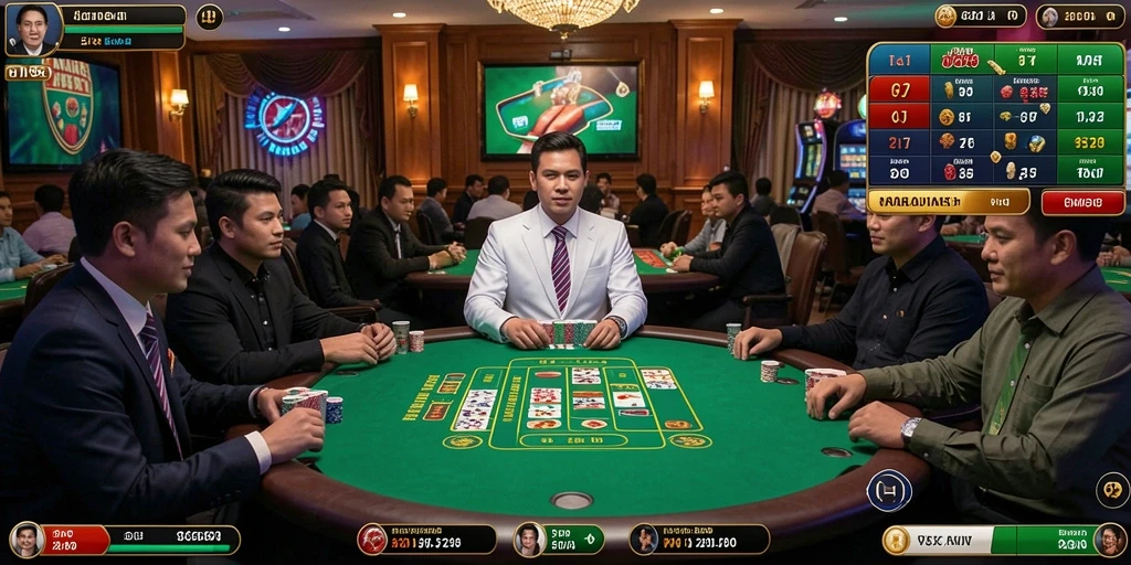 Fitur sosial yang memungkinkan interaksi antar pemain.