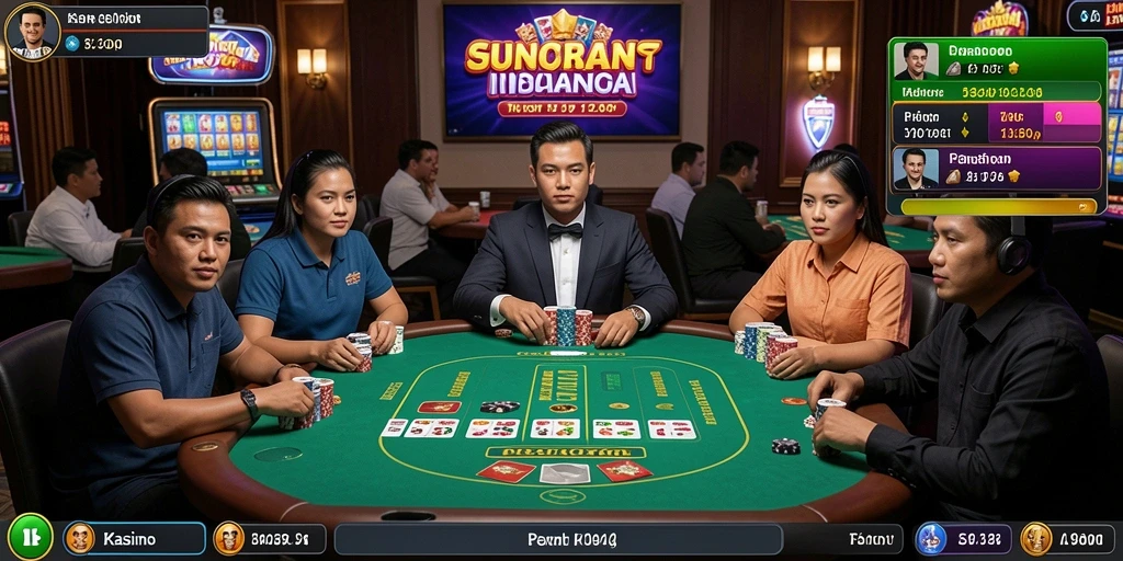 Beragam permainan yang siap dimainkan kapan saja.