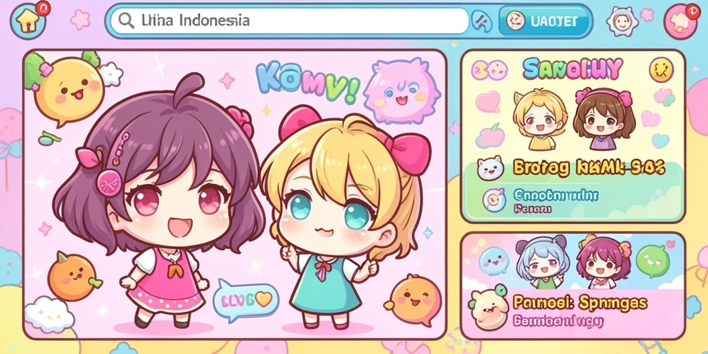 Komunitas aktif yang selalu mendukung pemain.