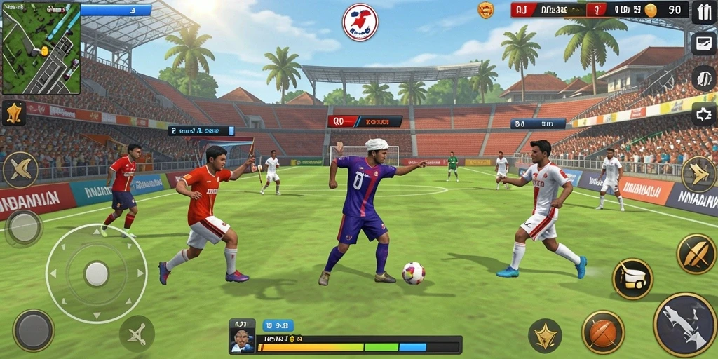 Pengalaman bermain yang seru dan mendebarkan.