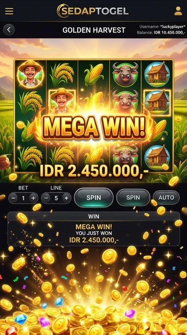 sedaptogel — layar beranda